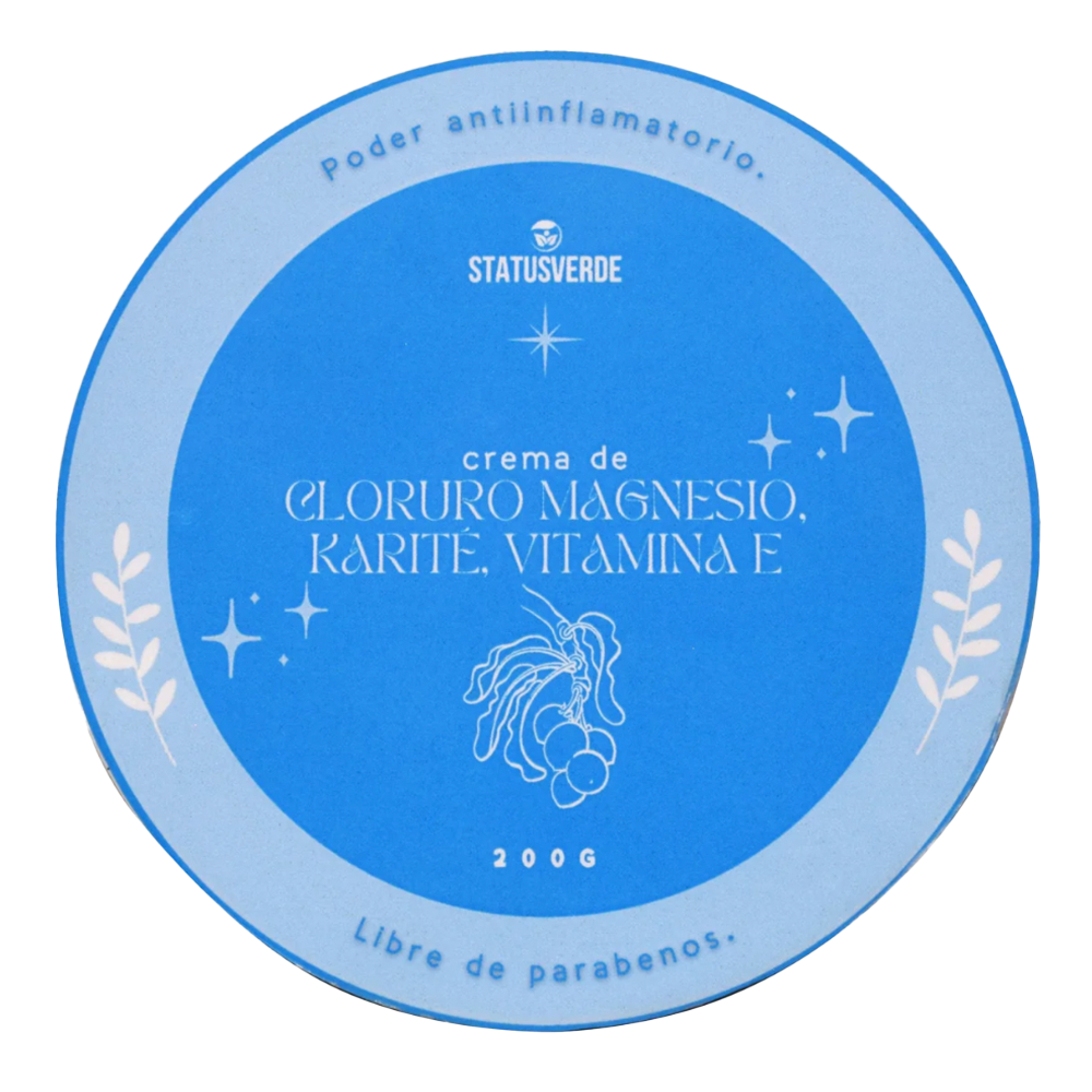 Crema Cloruro Magnesio Karite Vitamina E