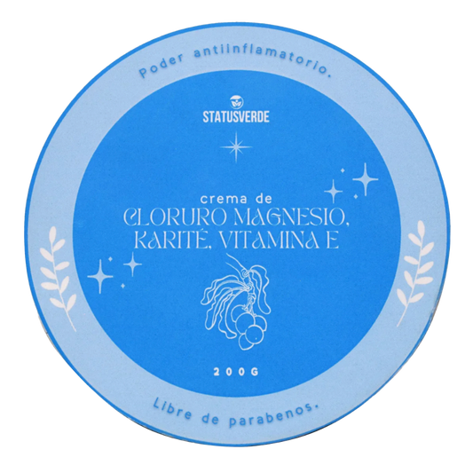 Crema Cloruro Magnesio Karite Vitamina E