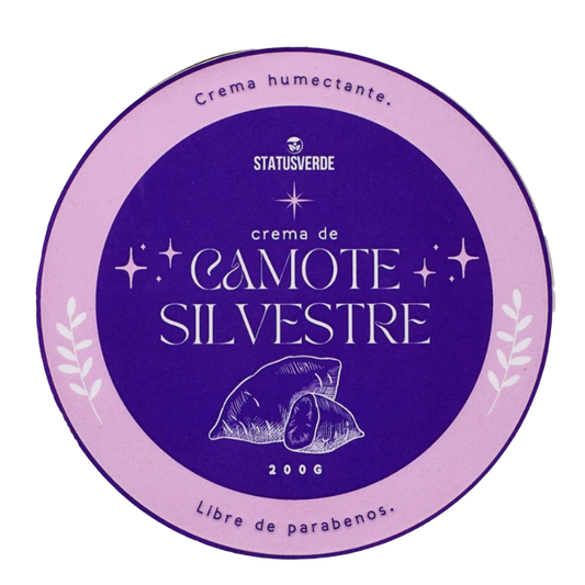 Crema De Camote Silvestre