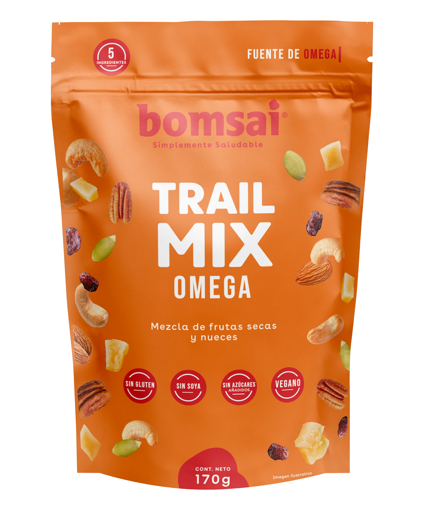 Trail Mix Omega 170 Gr. (6pack)