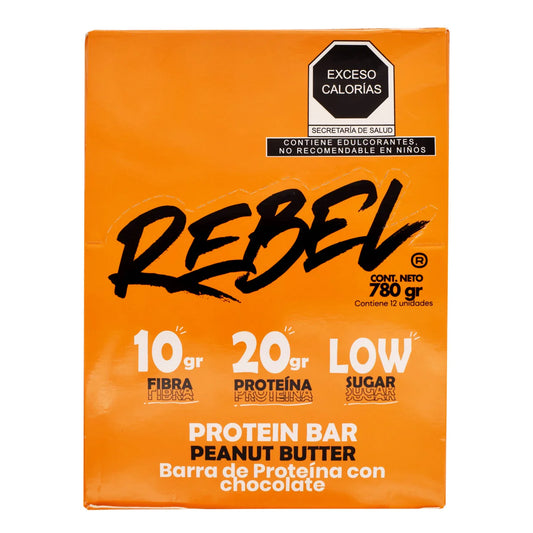 REBEL | Protein Snacks - Crema de Maní (12 pz)