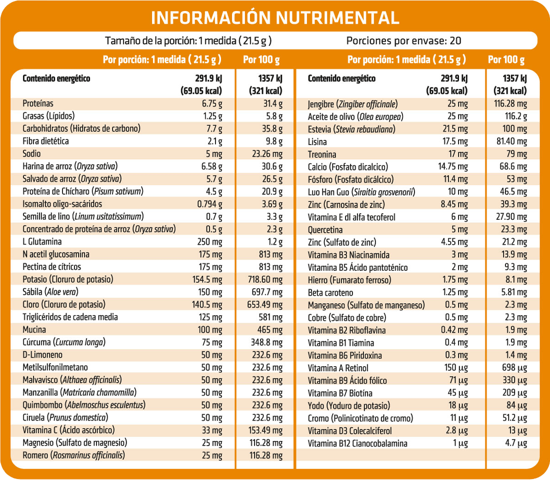 G-FREE Proteína Vegana (Vainilla)